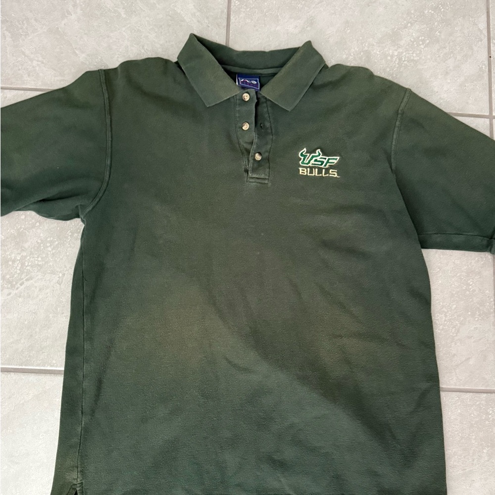 USF Bulls Green Polo Shirt